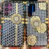 Mobiltelefonfodral Luxury Glitter Diamond Phone Case för iPhone 13 14 12 11 Pro Max X XR XS Max 7 8 14 Plus SE2022 Soft Leopard Feather Back Cover L230731