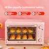 Fornos Elétricos 48 Litros Forno Doméstico Cozinha Timer 60 Minutos Grande Capacidade Pizza 100°-250°temperatura Controle Convecção Macarons