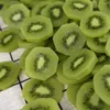 Fleurs décoratives 3 / 9pcs Tranches de kiwis artificielles naturelles Modèle PVC Pography Fake Food Display Fruit Kiwi Prop Simulation Cake DIY