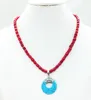 Choker Exquisite Send Lover Gifts Red Coral Necklace 19 "