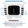 その他のマッサージアイテム静電化器理学療法TENSマシンエレトリックコンポックス筋肉刺激装置EMSボディパッド用の脈動マッサージャー230802