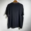 قمصان الرجال أعلى جودة 2023SS شعار الشارع High Street طباعة تي شيرت كبير الحجم غير الرسمي Tees Y2K Streetwear محاصيل المحاصيل ملابس الملابس