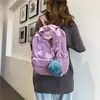 Schultaschen Koreanischer Retro-Stil Frauen Rucksack Mode Einfarbige Tasche für Teenager-Mädchen Kinder Rucksäcke Reise Laptop 230801