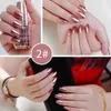 Nail Polish 18ml Metallic Mirror Varnishes Silver Glitter Quick Drying Makeup Tools 230802