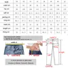 Men's Jeans Large Size Perforated Straight Denim Hole Washing Trousers Tie Blue Style Winter 2023