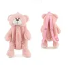 Zaini 40Cm Bambini Simpatico peluche Simpatico cartone animato Orso bruno Zaino Kawaii Borsa da scuola per ragazze Ragazzi Kindergarten Birthday Festival regalo 230802