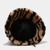 BERETS 2023 WINTER COTTONE ZEBRA PATTRAL BUCKET HAT FISHENMAN OUTDOOR TRAVEL TRAVEL SUN CAP HATS FOR MEN AND WOME 292