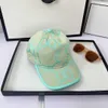 G Cap Designer Top Quality Hat Stingy Brim Caps Baseball Cap And Luxury For Mens Women Embroidery Sun Hats Fashion Leisure Design Fitted Hat Green Pink