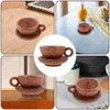 Set di stoviglie Tazza da caffè Acqua multifunzionale Tazza da latte in legno Accessorio da cucina Birra da viaggio