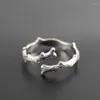 Trouwringen Antieke Takken Metaal Open Voor Vrouwen Mannen Klassieke Kleine Ring Man Vrouw Charm Goud Zilver Kleur Verloving