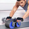 Ab Rollers Abs Wheel For Workout Equipment Core Strength Training Grow Sixpack Faster Machine Home Gym Men 230801