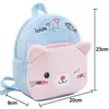 Sacs d'école Mode Enfants Sacs D'école 3D Bande Dessinée Imprimer En Peluche Enfants Sac À Dos Maternelle Garçons Et Filles Sacs D'école Mini Sac À Dos Livre Sac 230801