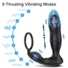 Vibratorer manlig drivande prostata massager bluetooth -app vibrator för män gay trådlös fjärrstimulator sex leksak par 230801