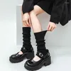 Kadın Çorap Lolita Uzun Kadın Örme Çoraplar Sıcak Ayak Kapağı Kol Sıcak Bayanlar Cadılar Bayramı tığ işi bot manşetleri