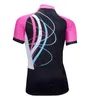 Racing Jackets Hirbgod 2023 Women Black Cycling Jersey Team Outdoor Sport Short Sleeve Bike Shirt Summer Stripe Clothing Tyz007-01