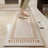 Carpets Home Bathroom and Kitchen Stylish Simplicity Mats for Floor Rugs Baths Long Corridor Carpet Rug Entrance Mat Flooring Doormat R230802