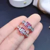 Alyans Doğal Alexandrite Lady S Ring 925 STERLING Gümüş Prenses Square Stil Öneri 1 5CT 230802