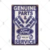 Retro Car Motor Tin Sign Vintage Car Brand Metal Plant for Gift Idea Car Accessories Metal Plate Home Club Garage Man Dec