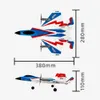 Aircraft Modle RC Plane F22 Stunts 2 4G Radio Control Glider Remote 3D Airplane EPP Foam Boys Toys for Children 230801