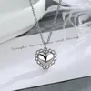 Chaînes 2023 Bohème Vintage Coeur Collier Amour Femmes Clavicule Bijoux Non Oxydable