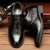 Dress Shoes Height Increasing Heeled Leather Casual Men Invisible Heel Man Wedding Fashion Formal Oxfords 230801