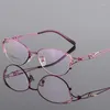 Lunettes de soleil Lunettes de lecture Femmes Vintage Ovale Prescription Lunettes Cadre Anti Blue Light 0 1.0 1.25 1.5 1.75 2.0 2.25 2.5 2.75