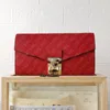 Top Quality 62459 Designer Purse Luxury Metis Purses Portafoglio da donna Fiore in rilievo Lettera Empreinte Porta carte Pochette con scatola originale