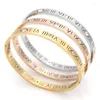 Bangle Classic Design عالي الجودة الزركون الرومرات الأرقام باورز النساء مجوهرات الموضة بالجملة