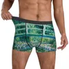 Caleçon Monet sous-vêtement Claude nénuphars pont japonais respirant Design Boxer slip pochette grande taille Boxershorts