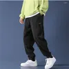 Men's Pants Corduroy Casual Trousers Autumn Winter High Street Loose Sweatpants Male Wild Trendy Pantalones Jogger