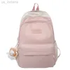 Sacs d'école nouveau petit cartable frais femme lycée sac à dos polyvalent haute capacité sac à dos Z230802
