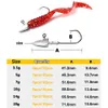 Ami da pesca Triangle Head 35g 5g 7g 10g 14g 20g Tipo di nave amo da pesca soft worm jig Lure Hook Jig Tackle 230802