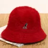 2023 Bred Brim New Kangol Kangaroo Dome Rabbit Hair Woman Bucket Hats Multicolor Man CPS Fisherman Hat Unisex 11 Färger