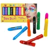 Kit de pintura facial para pintura corporal 12 cores e giz de cera para meninos torcido lavável conjunto faça você mesmo para crianças adultos 230801