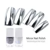 Verniz para unhas 7ml Capacidade Prateado Efeito Espelho de Metal Elegante e Brilhante Gel UV Imersão Verniz LED Art Manicure 230802