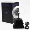 Objets décoratifs Figurines Nouveauté Boule de Plasma Magique Lumière 220V LED Nuit 4 5 6 Pouces Lampe Tactile Noël Veilleuse Enfants Décor Cadeau 230801