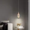 Pendant Lamps Modern Luxury Crystal Home Decor Bedside Hanging Light For Living Room Kitchen Dining Table Chandelier