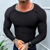 Pulls pour hommes Pit Knitting Patchwork Hommes O Neck Pull Casual Slim Streetwear Pulls À Manches Longues Tops Homme Solid Thin Jumpers 2023