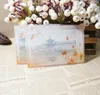 Gift Wrap 5pcs BZNVN Fang Diewu Chinese Style Hazy Years Translucent Retro Flower Shoots Envelope Paper