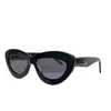 2023 luxury designer sunglasses Luo Yijia's New Fashionable Cat Eye for Women INS Same Style Individuality Dudu Lip Sunglasses LW40096