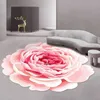 Tapijten Modern Bloemengebied Tapijt Rond Tapijt Kleurrijk Bloemenpatroon voor Slaapkamer Woonkamer Kinderen Deur Vloer Antislip Toegangsdeurmat R230802