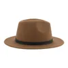 Breda randen hattar hink för kvinnor fedora hatt män kepsar solid casual klänning formell panama vintage stor storlek 62 cm sombreros de mujer 230801