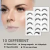 Falsche Wimpern MUSELASH 10 Paar 5 Magnete Magnetische Eyeliner-Pinzetten-Set 3D-Nerz Lange Kunstwimpern Cils Make-up-Tools 230801