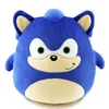 Nieuwe Sonic Hedgehog Pluche Pop Cartoon Staarten Shadow Knuckles Jet Amy Rose Creatieve Hoogwaardige Tumbler Speelgoed Kawaii Kussen ornament LT0119