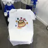 Herren-T-Shirts, weiß, übergroß, ADER, kurze Ärmel, reine Baumwolle, 1:1, hochwertige, mit Handtüchern bestickte Kuchen-T-Shirts