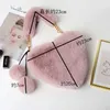 Barbiecoress 2020 internet celebrity cartoon girl fashion love plush chain single shoulder diagonal cross bag small gift 230802