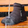 Boots 2021 Winter Boots Men Men Snow Men Men Shoes Flat Shapt Winter Winter Shoes Boots for Women بالإضافة إلى حجم الزوجين L230802