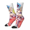 Calcetines para hombre espada Dios dominio la chica estaba empuñando un duelo hombres mujeres novedad Primavera Verano Otoño Invierno medias regalo