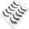 False Eyelashes New 5 Pairs Manga False Eyelashes Cosplay 3D Faux Mink Lashes Soft Natural Thick Wispy Full Strip Lashes Eyelashes ExtensionTool x0802