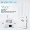 Zwiększ swój domowy sygnał Wi -Fi do 2640S2 i podłącz 25 urządzeń z WIFI Extender 300 Mbps Booster!